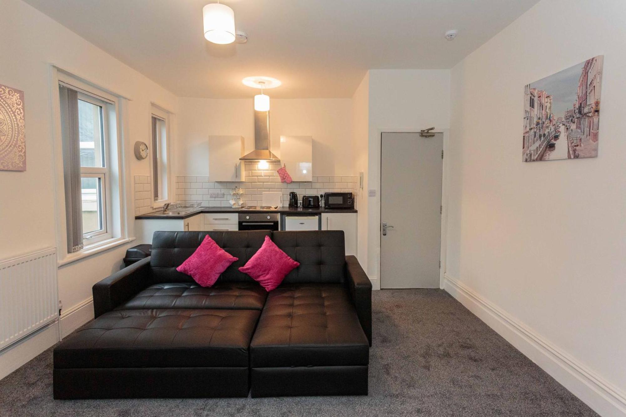 Cherry Property - Berry Apartments Blackpool Værelse billede