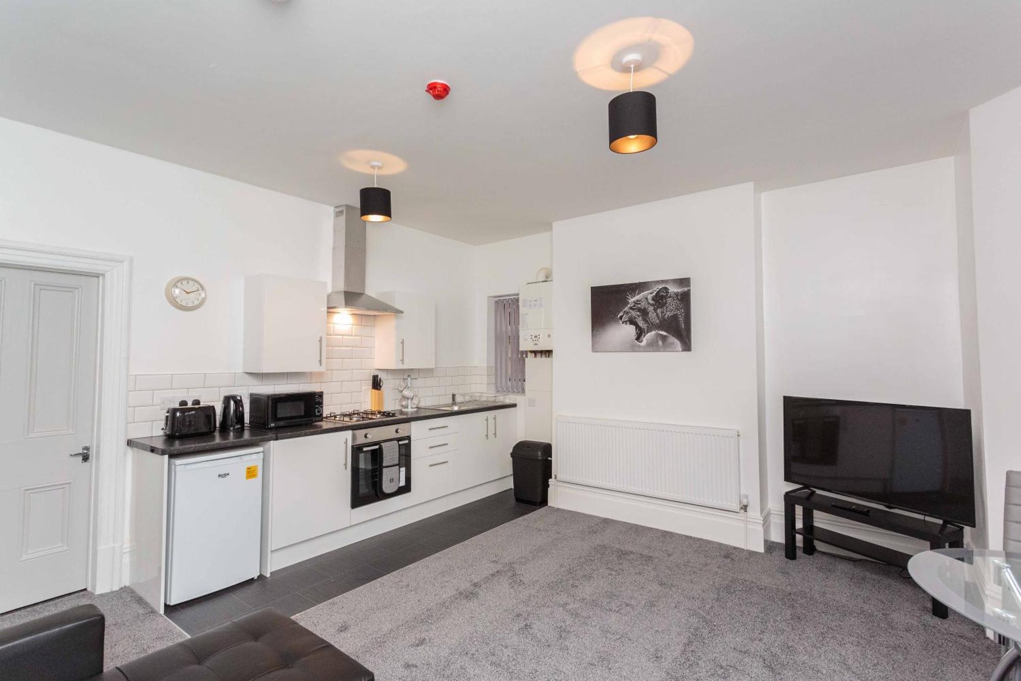 Cherry Property - Berry Apartments Blackpool Værelse billede
