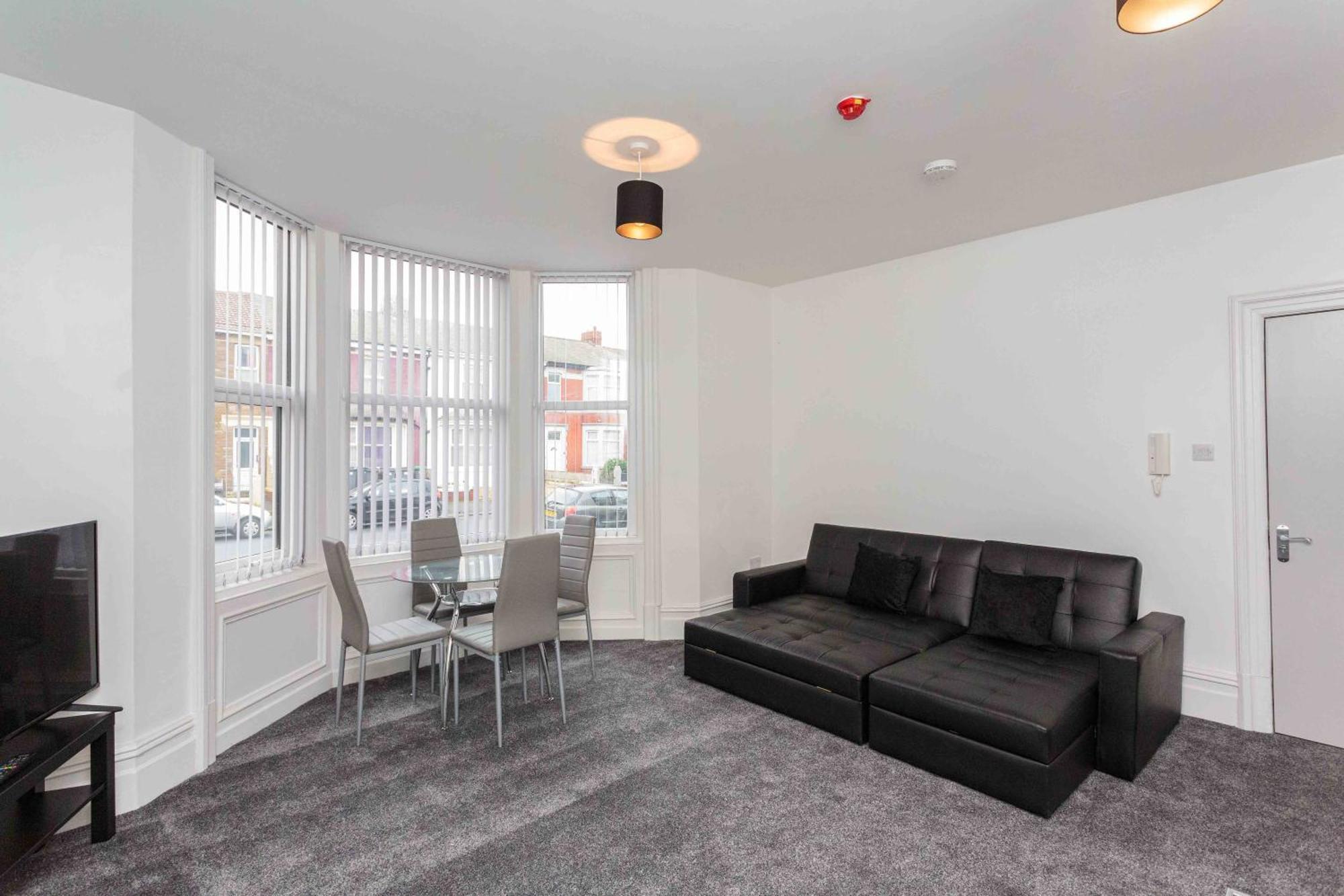 Cherry Property - Berry Apartments Blackpool Værelse billede