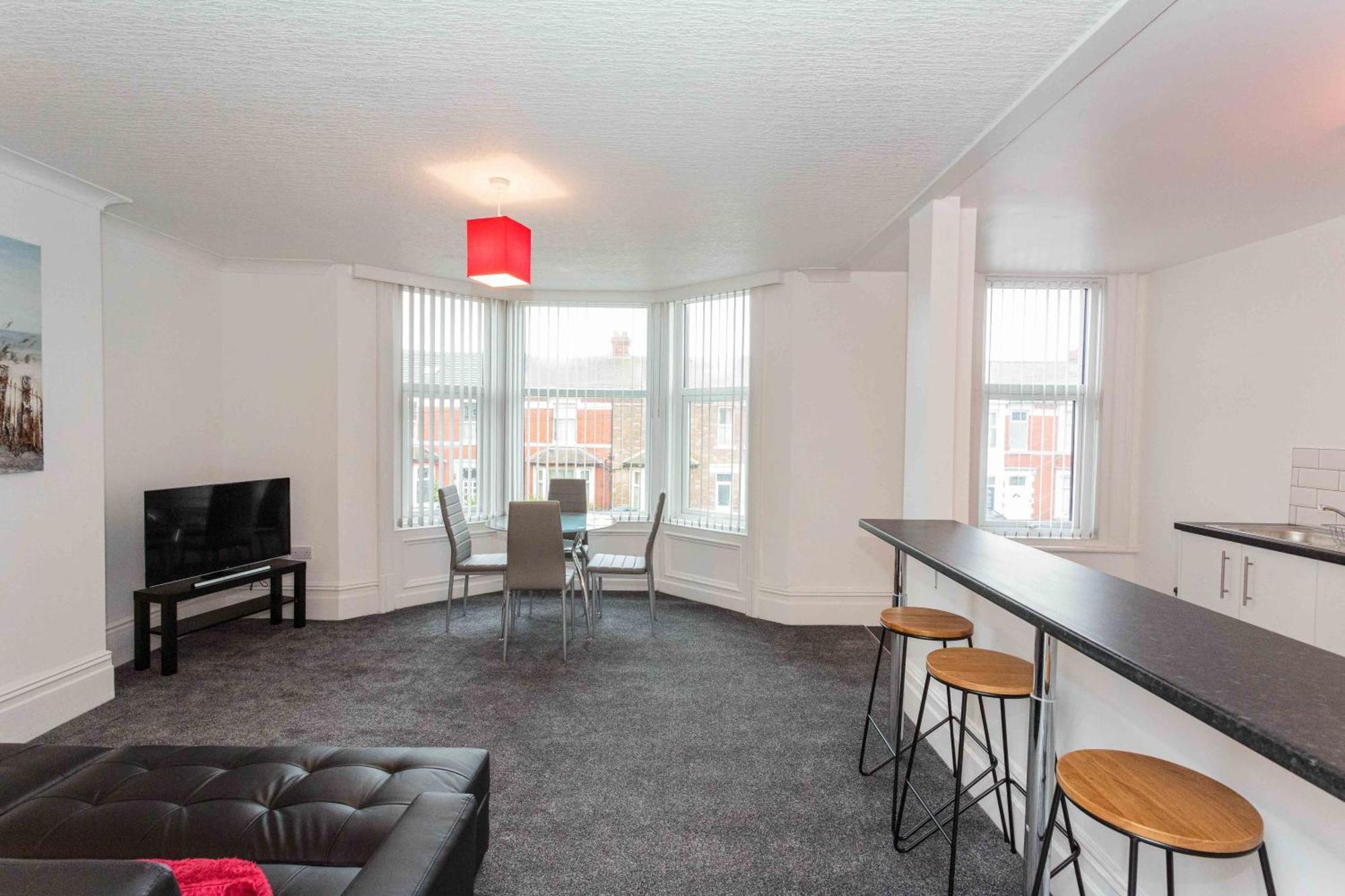 Cherry Property - Berry Apartments Blackpool Værelse billede